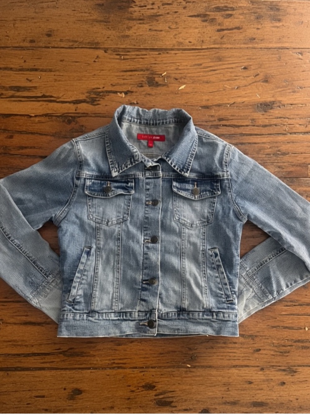 Children's Light Wash Denim Jacket - Brand